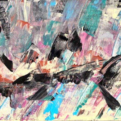 Crow Wings
8″ x 10″
Acrylic on Canvas
$100